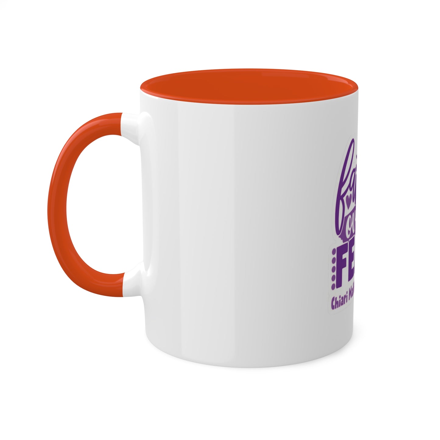 Faith over Fear w/Chiari Custom Personalized Mug