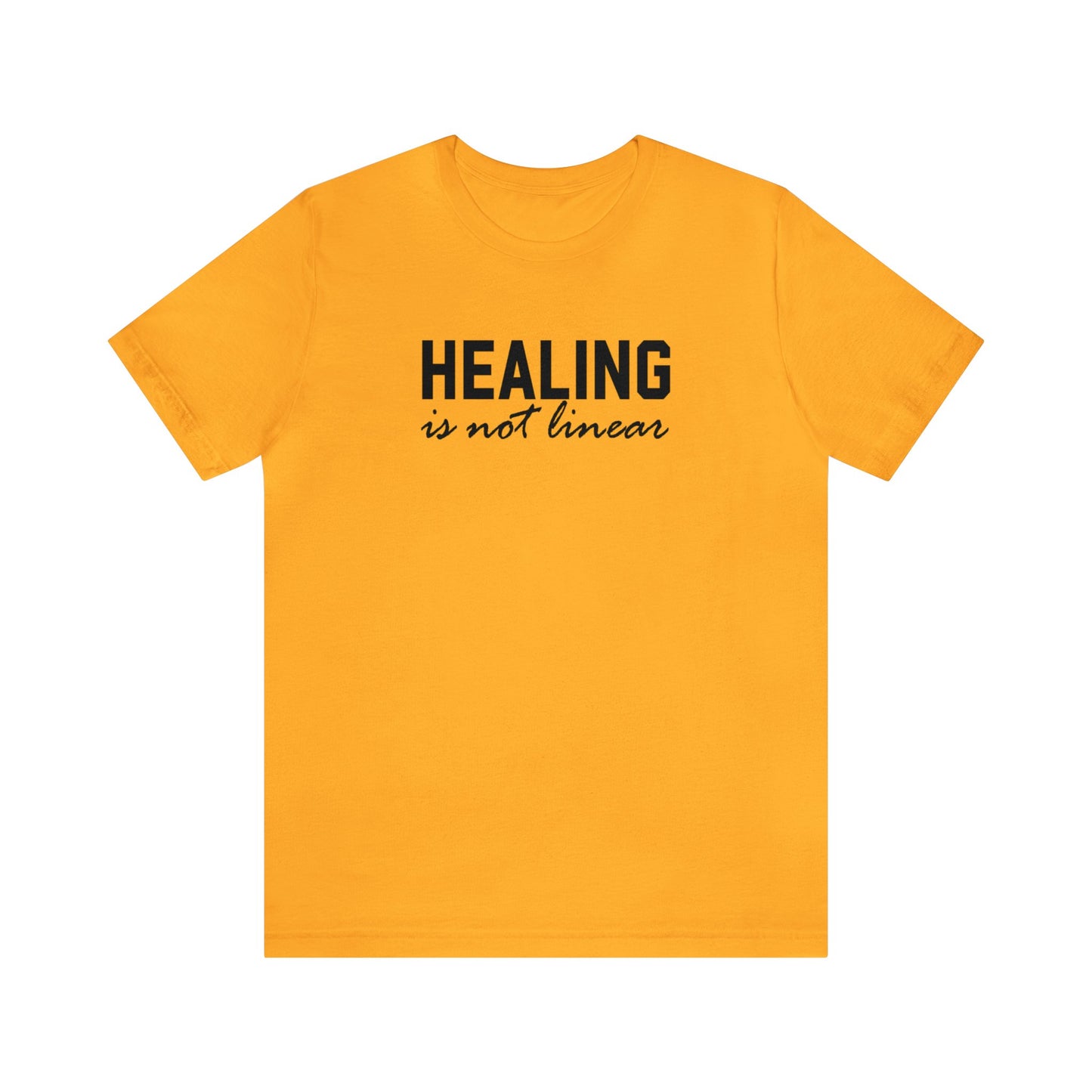 Healing is Not Linear Unisex Jersey Tee