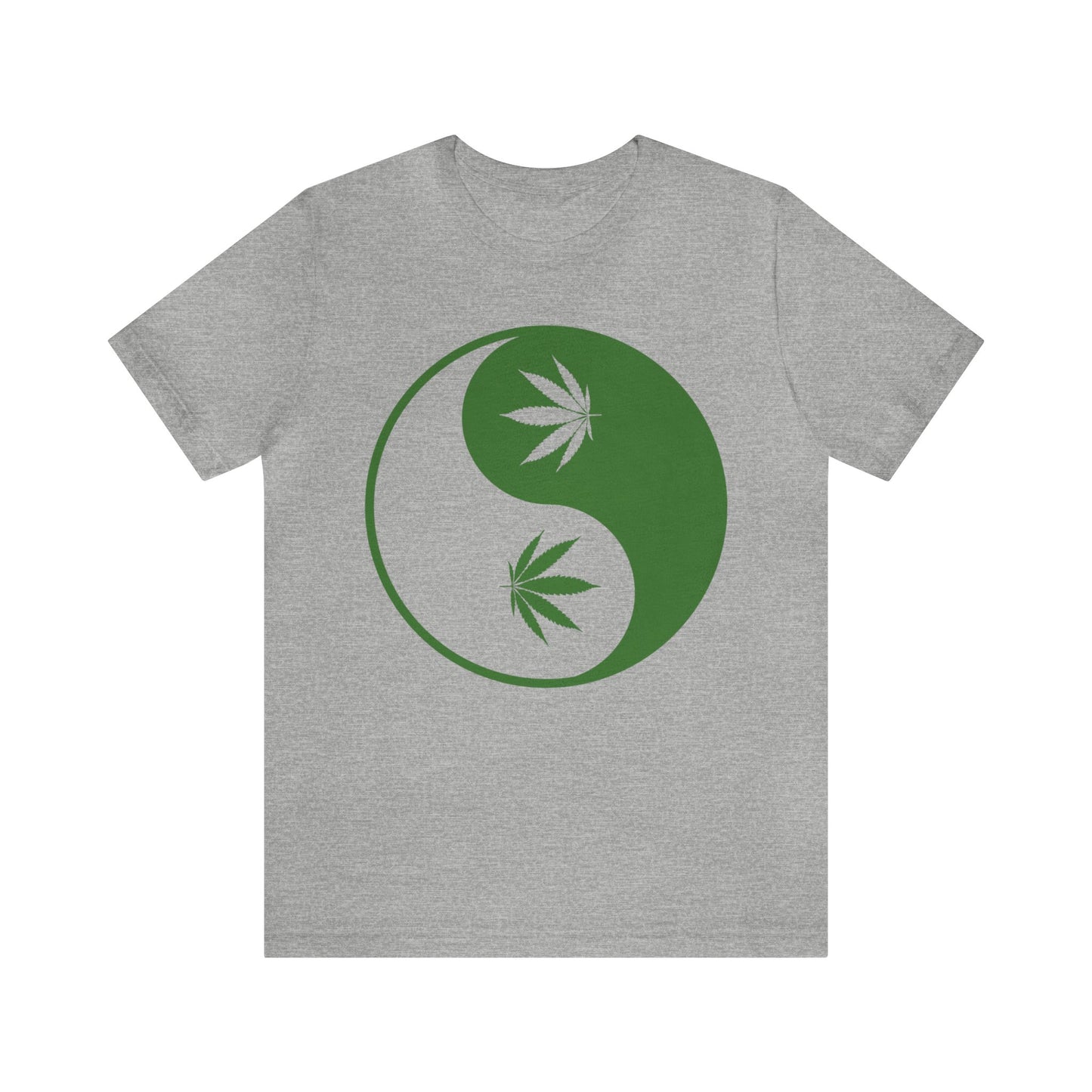 Yin Yang Cannibas Unisex Jersey Tee