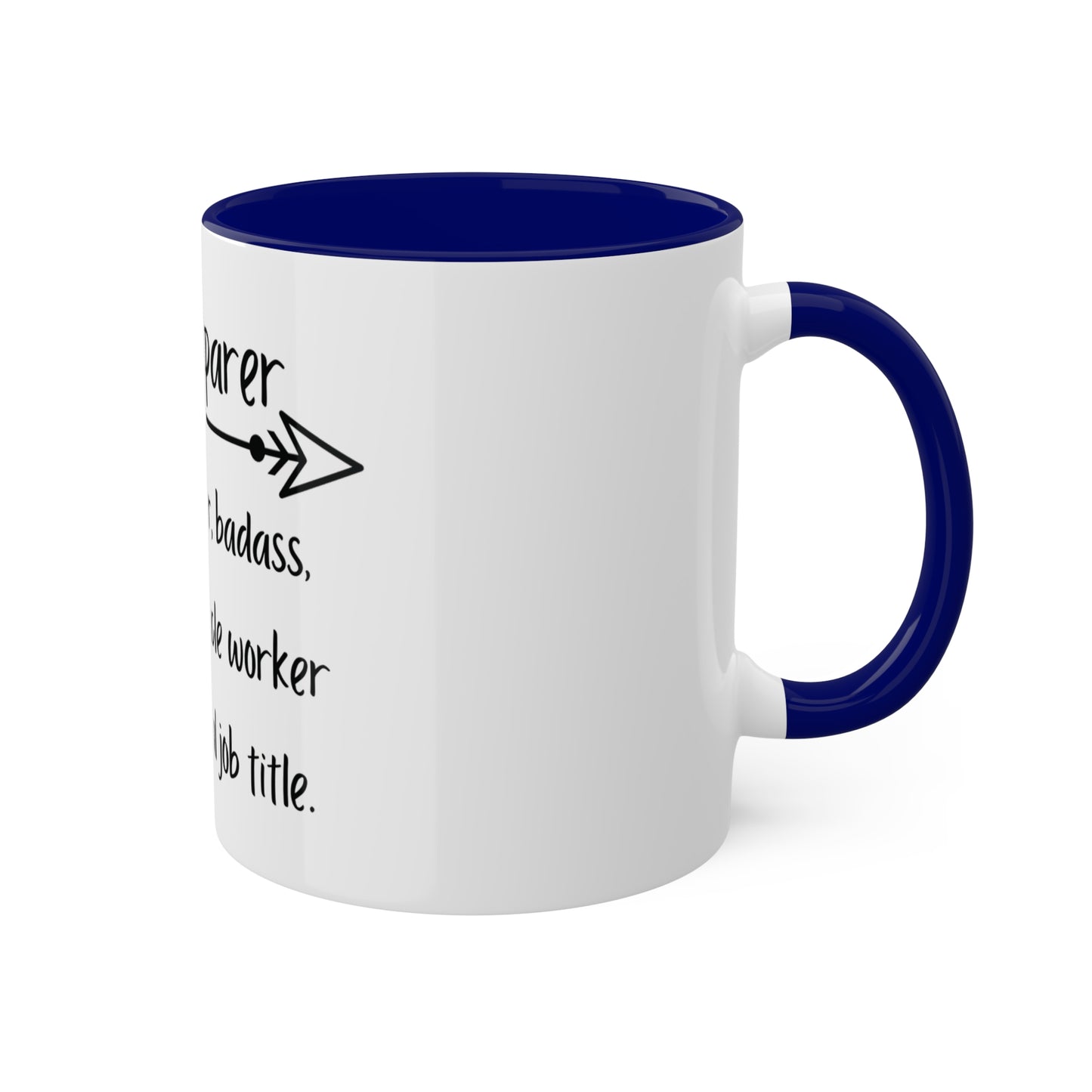 Tax Preparer because Miracle Worker isn't Title, Personalized Custom Mug