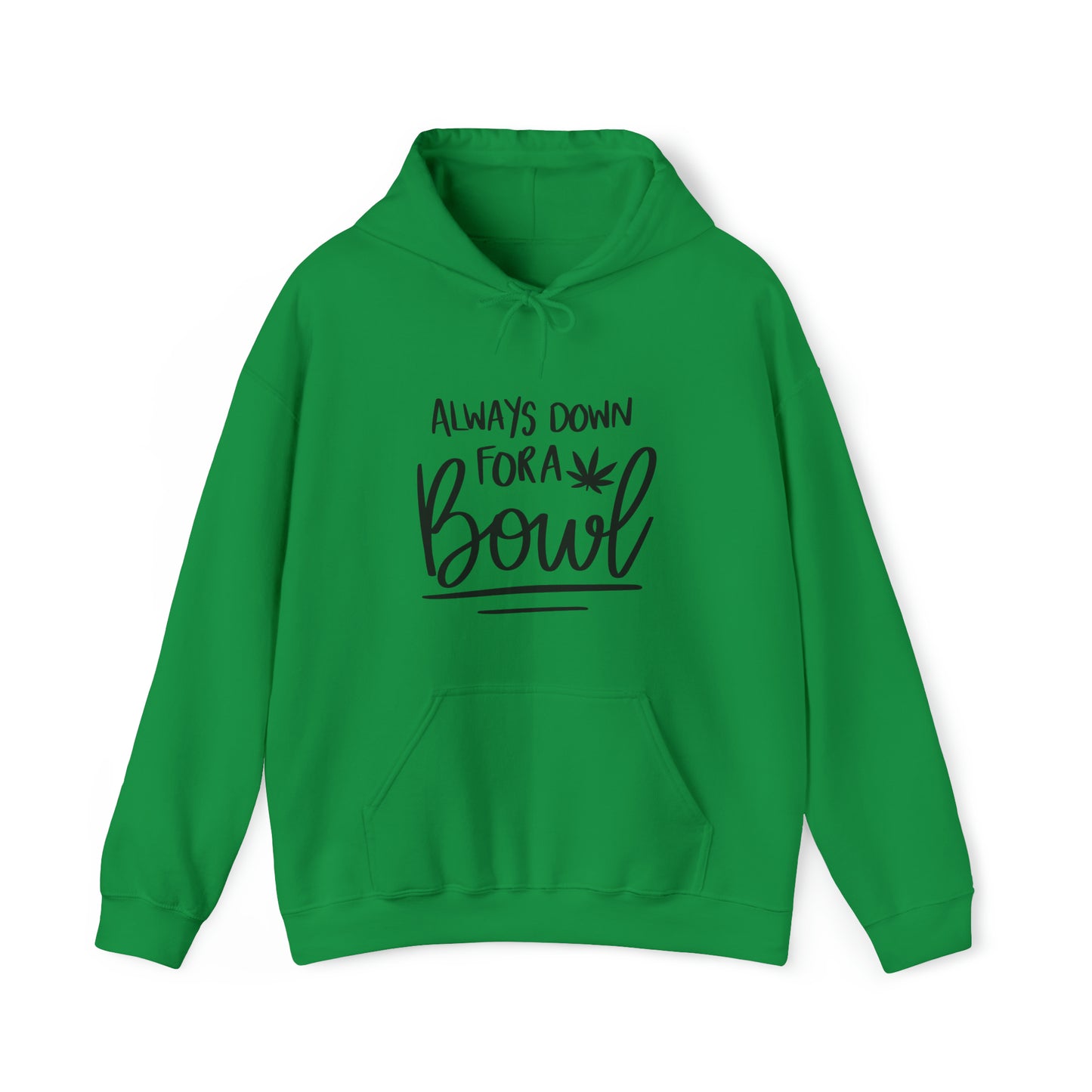 Always Down for a Bowl Unisex Pullover Hoodie Blend™ Sweatshirt