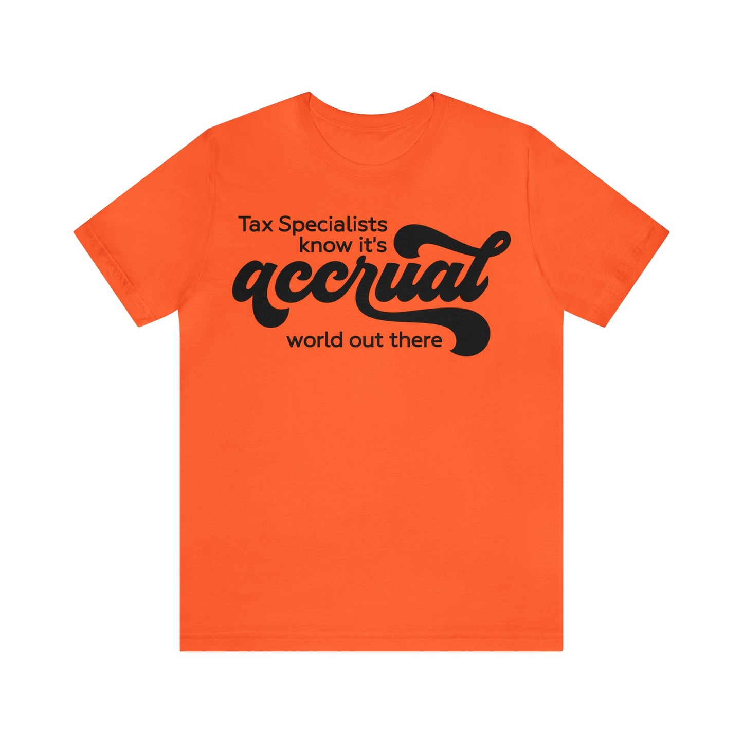 Accrual World Unisex Jersey Tee