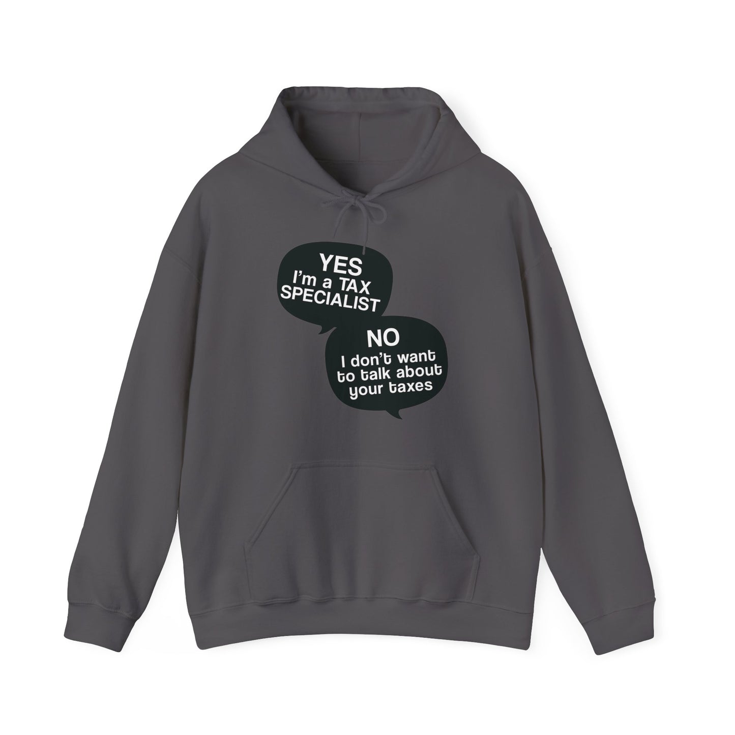 Tax Specialist Talk Bubbles Unisex Pullover Hoodie Blend™ Sweatshirt