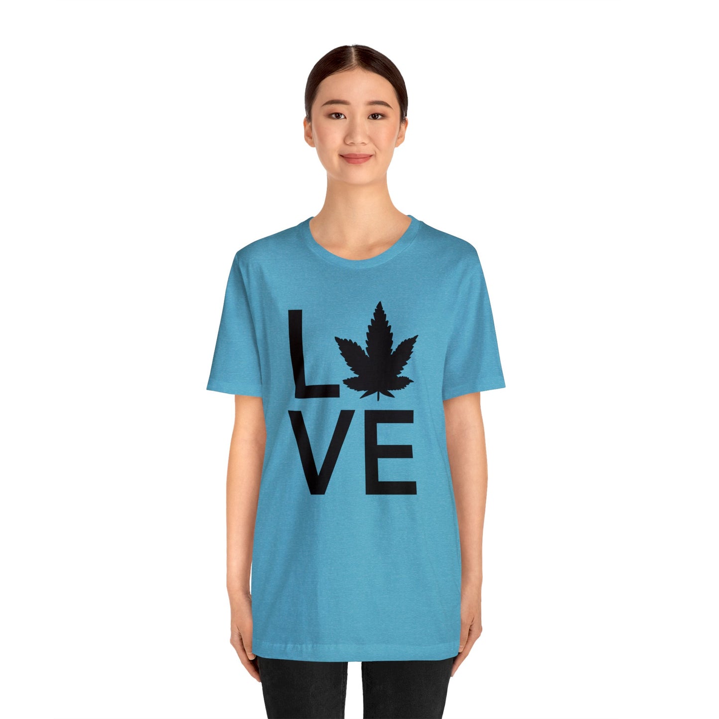 Love Cannibas Unisex Jersey Tee