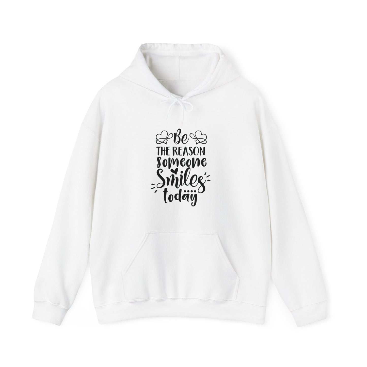 Be the Reason Someone Smiles Today Unisex Blend™ Hooded Sweatshirt