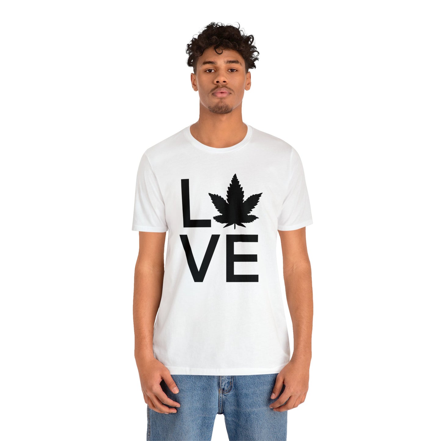 Love Cannibas Unisex Jersey Tee