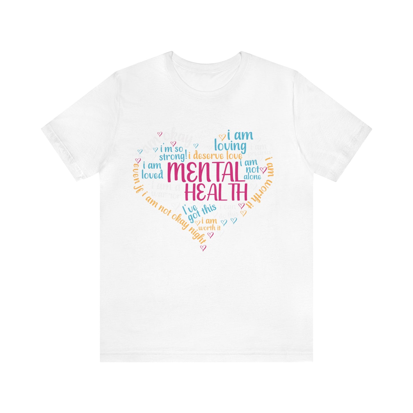 Mental Health Unisex Jersey Tee