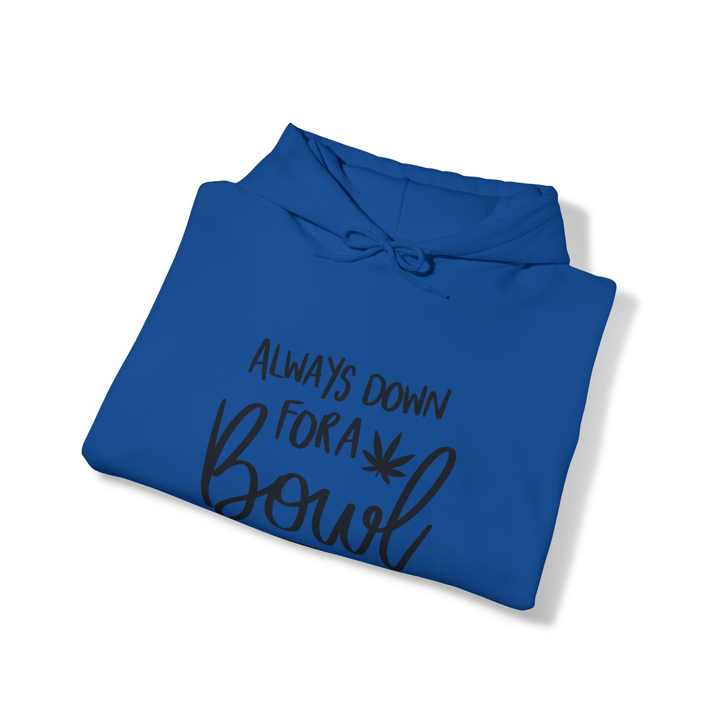 Always Down for a Bowl Unisex Pullover Hoodie Blend™ Sweatshirt