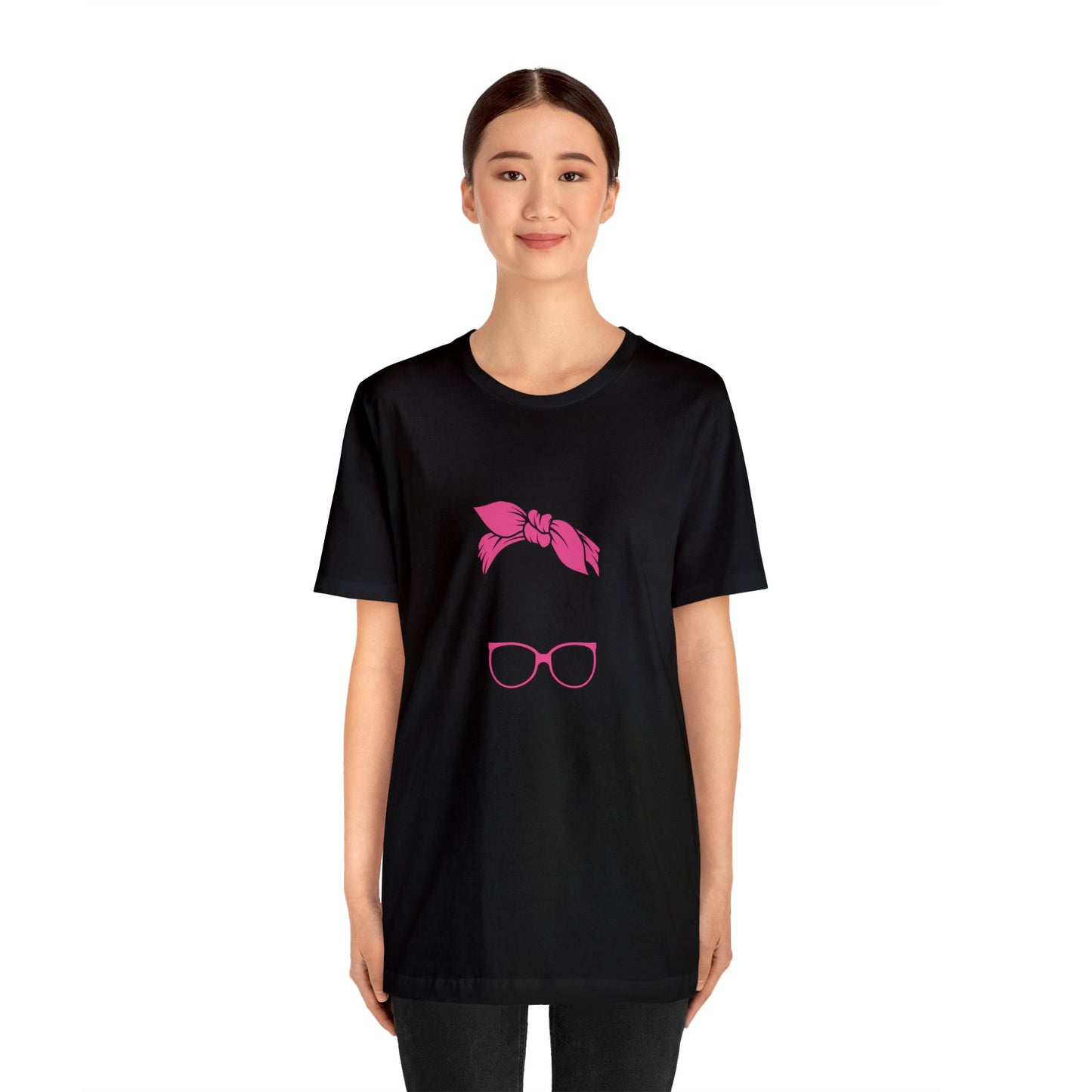 bunlife w/glasses Unisex Jersey Tee