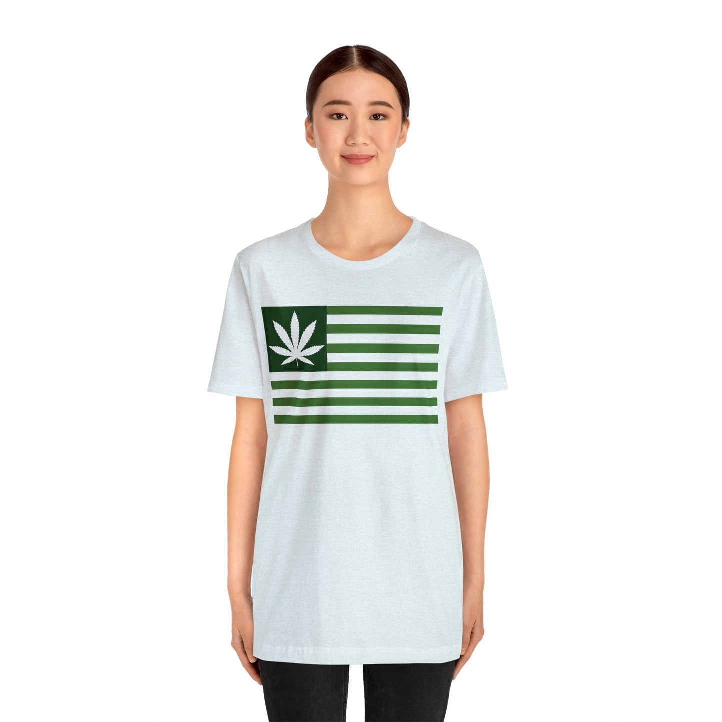 Cannibas Flag Unisex Jersey Tee