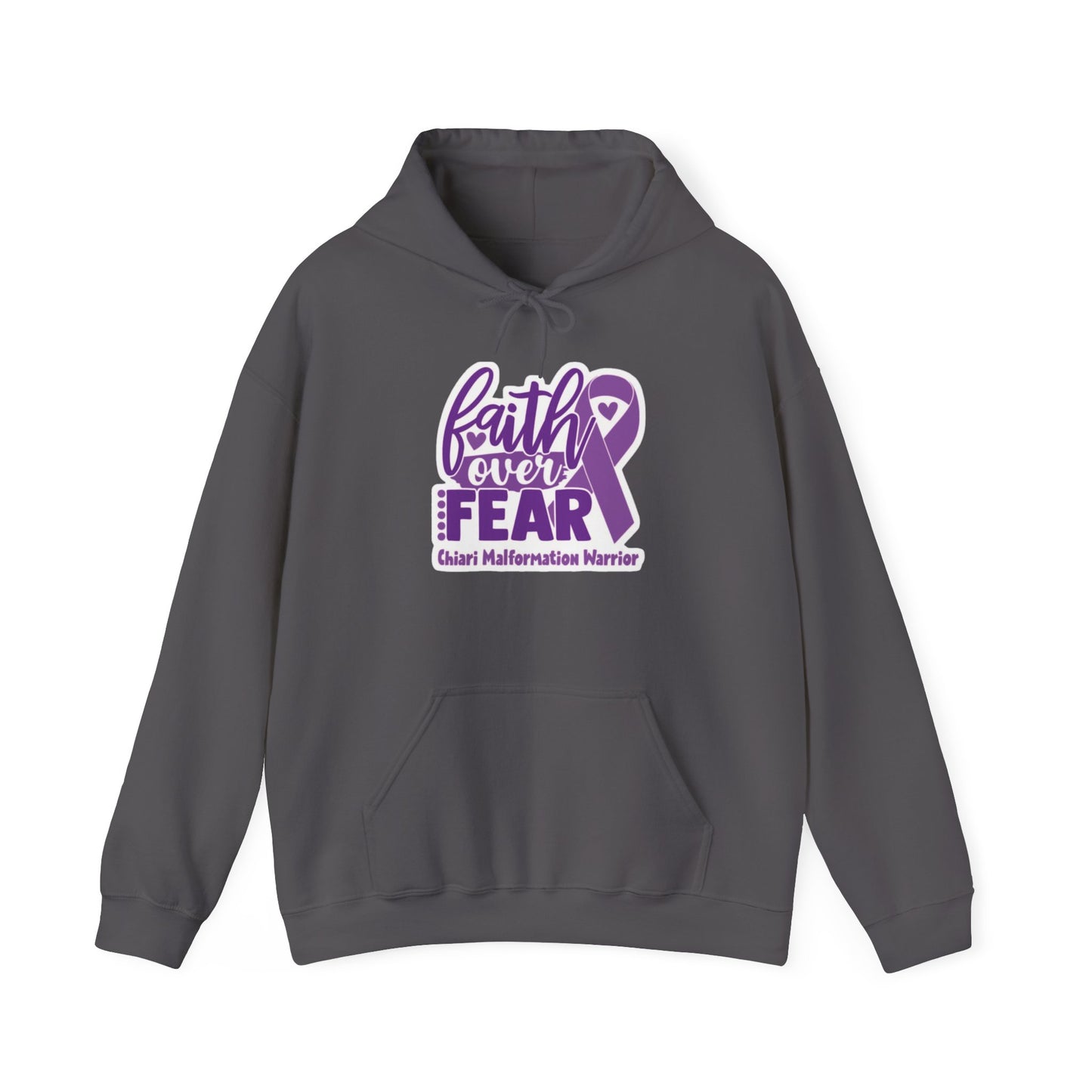 Faith over Fear Chiari Blend™ Hooded Sweatshirt