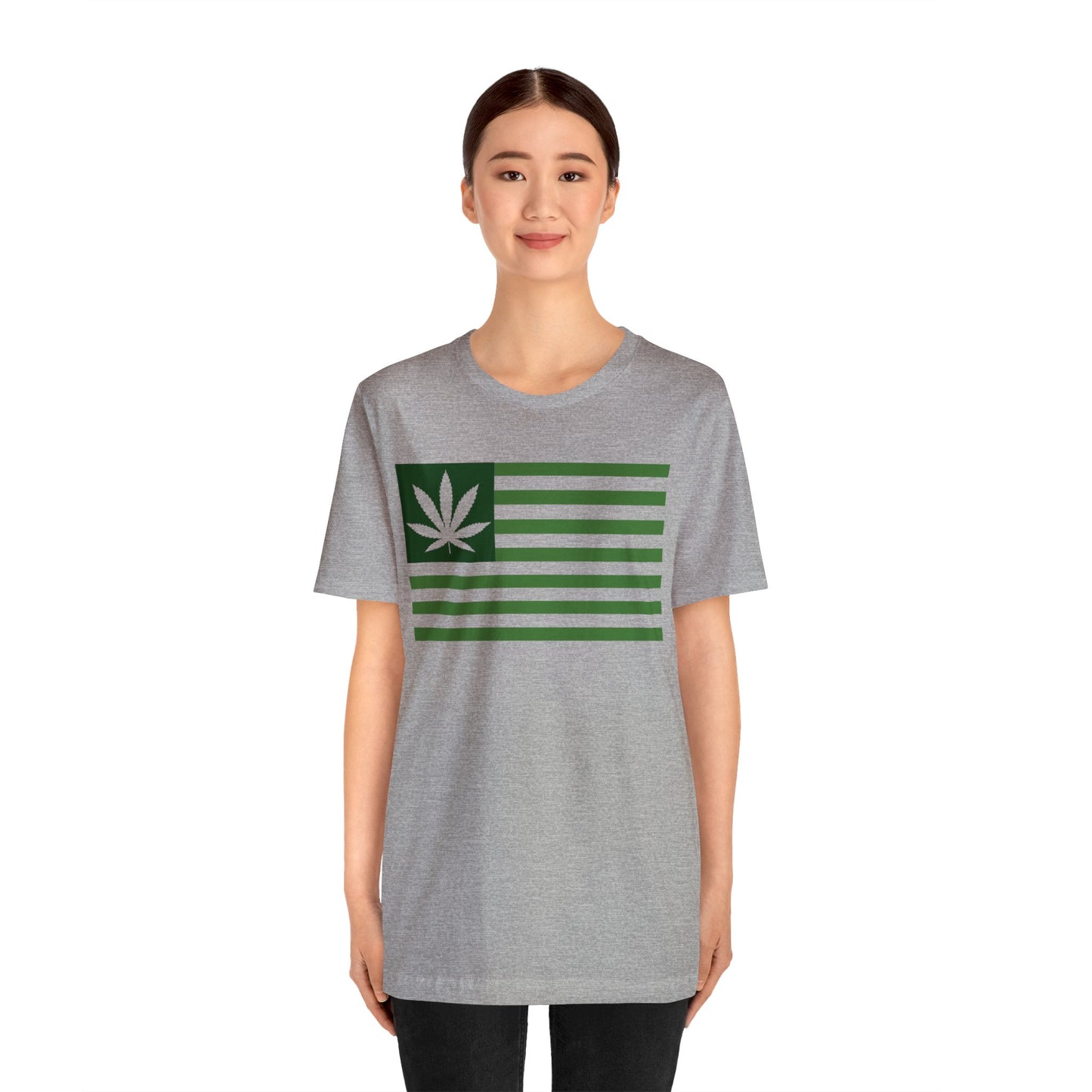 Cannibas Flag Unisex Jersey Tee