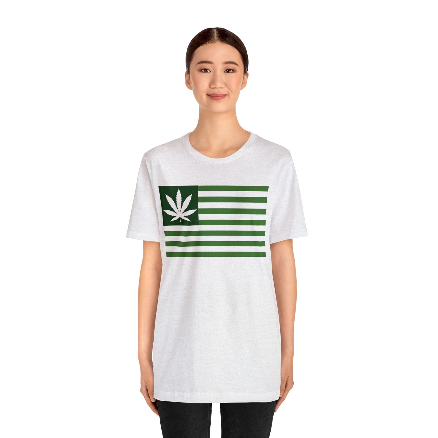 Cannibas Flag Unisex Jersey Tee