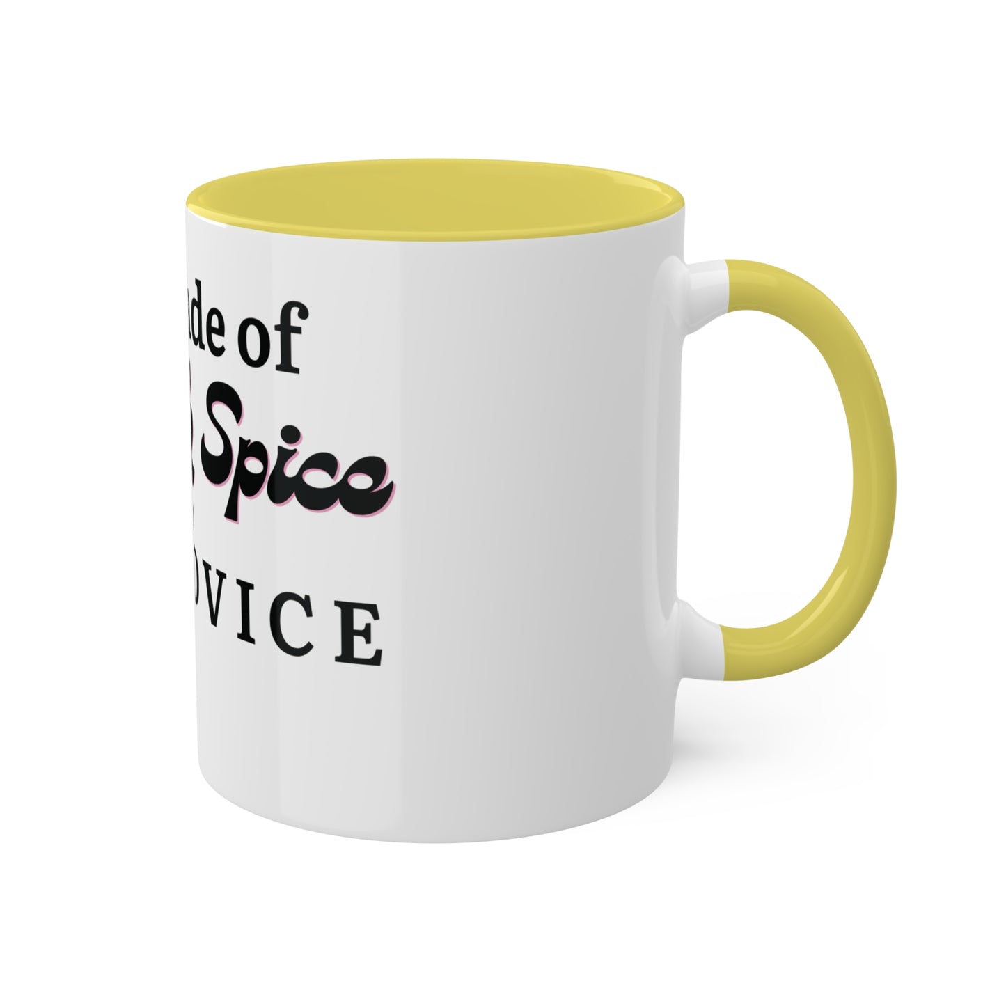 Sugar & Spice Tax Advice, Custom Personalized Mug