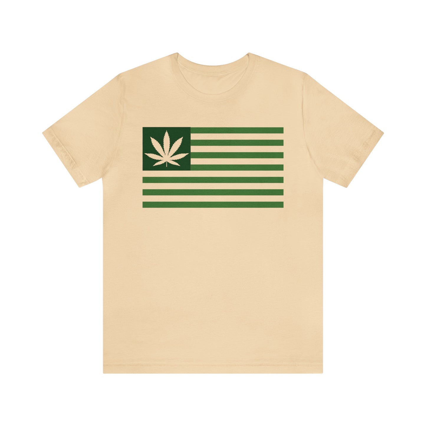 Cannibas Flag Unisex Jersey Tee