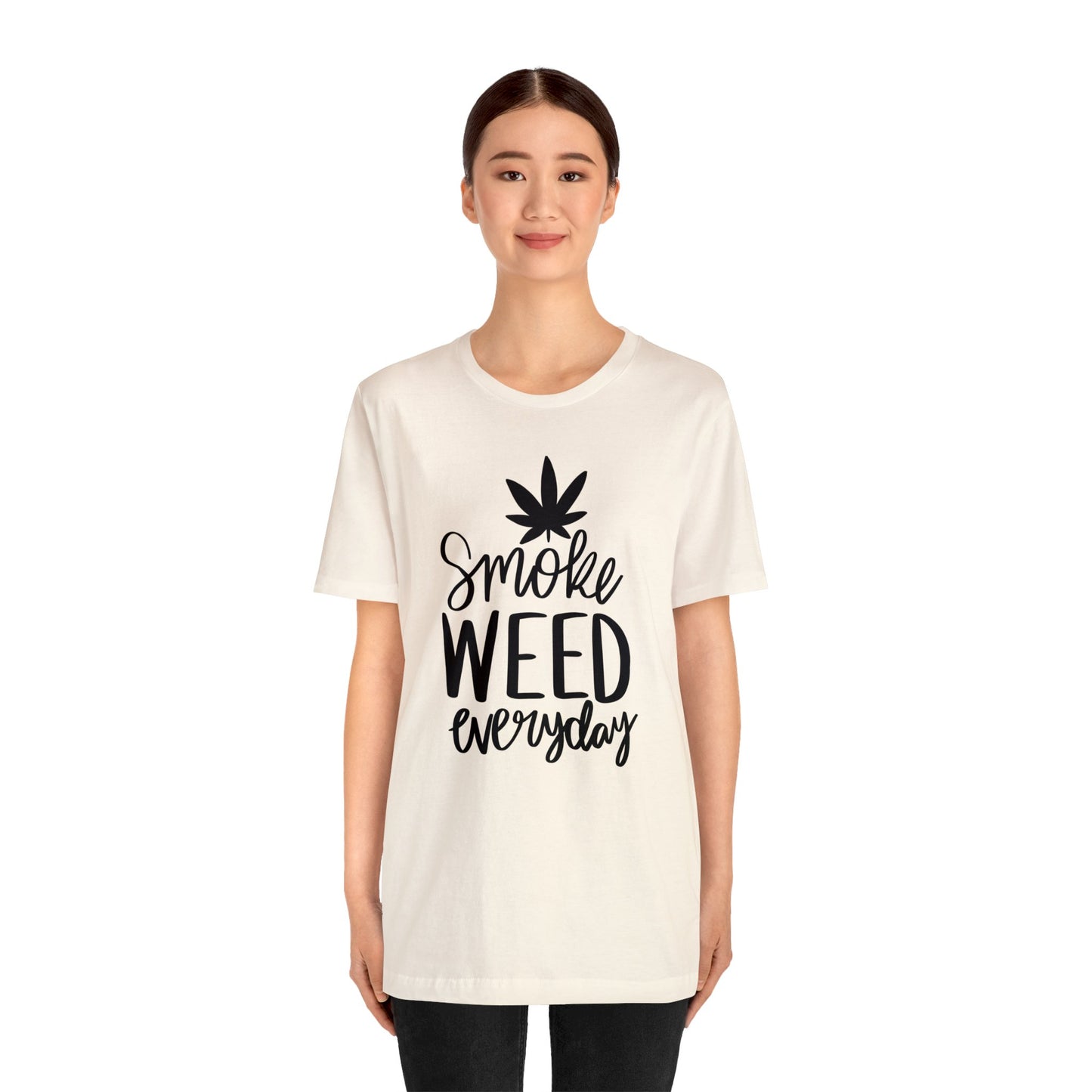 Smoke Cannibas Everyday Unisex Jersey Tee