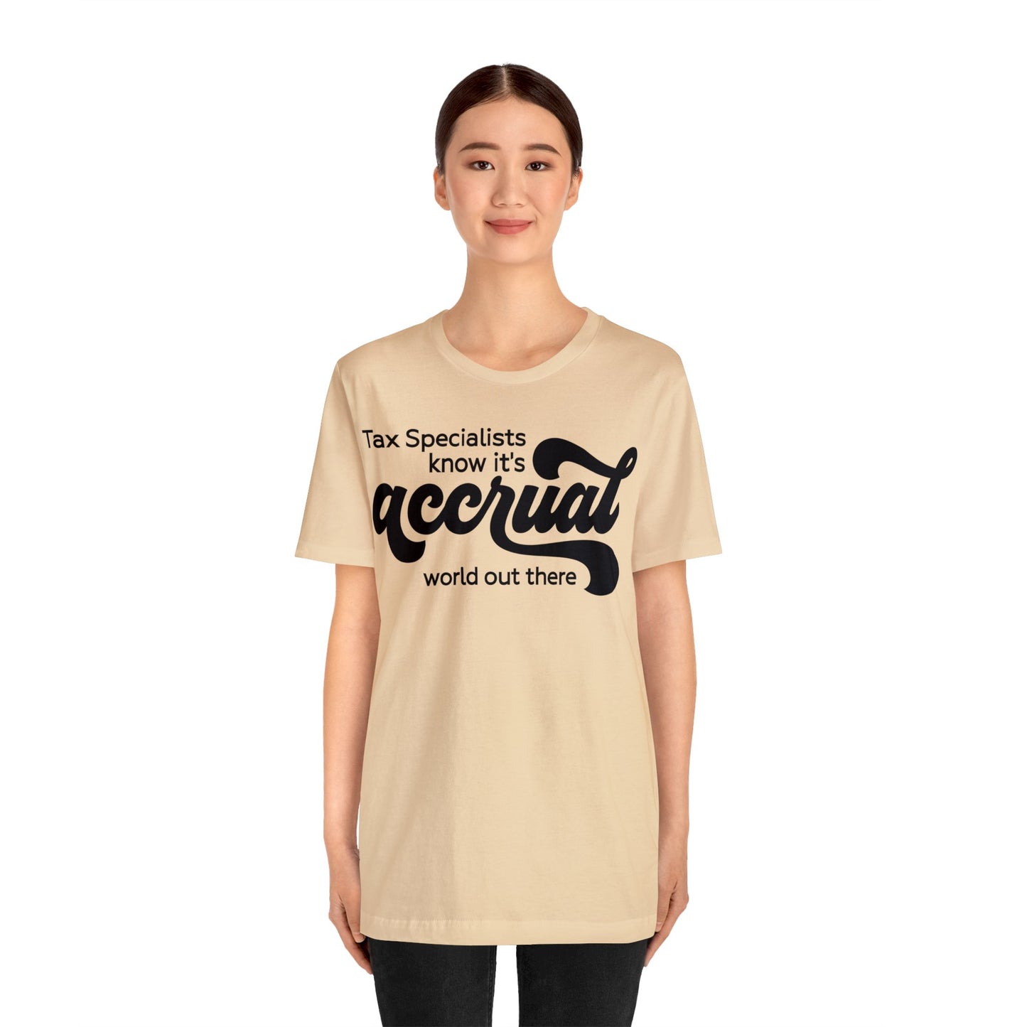 Accrual World Unisex Jersey Tee