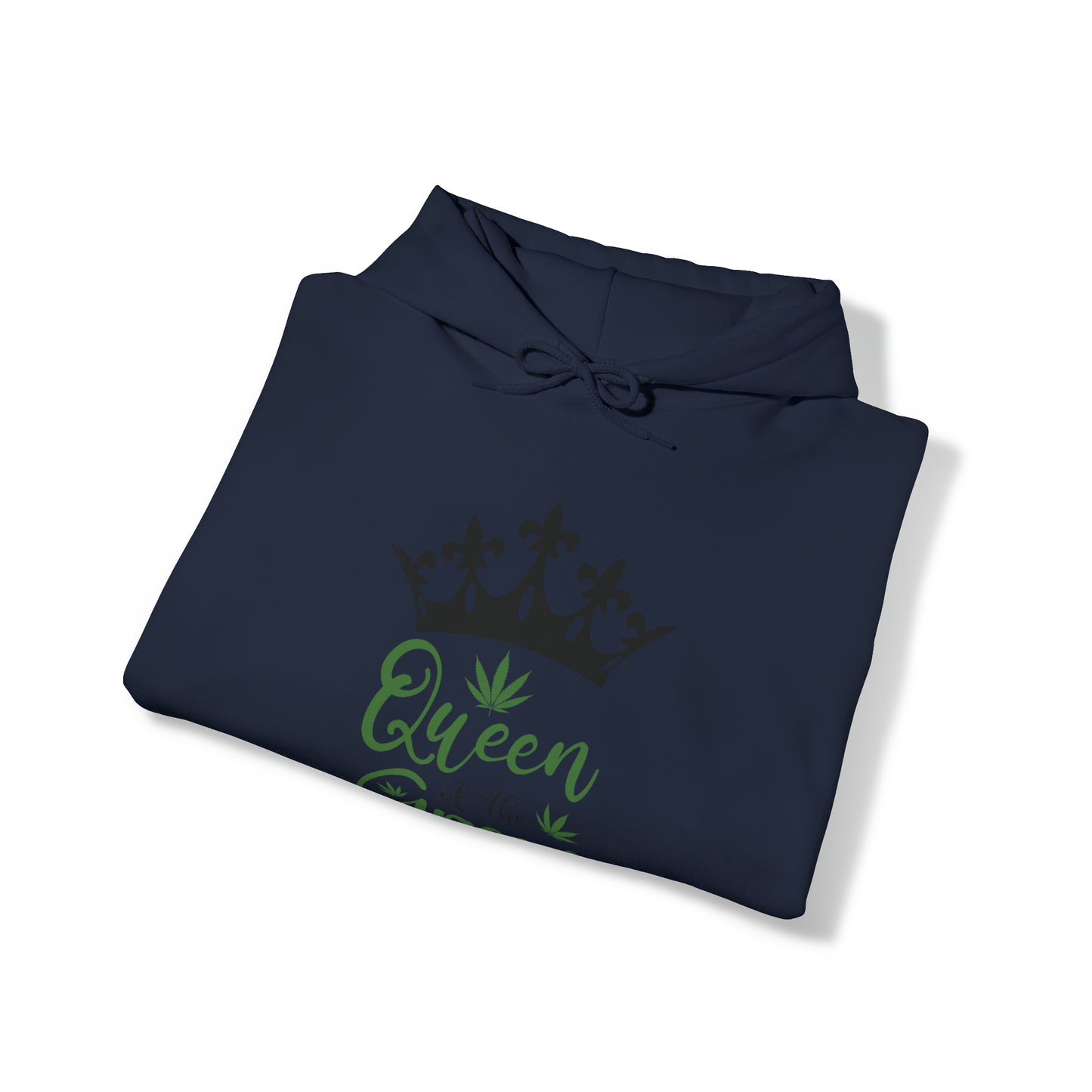 Queen of the Green Unisex Pullover Hoodie Blend™ Sweatshirt