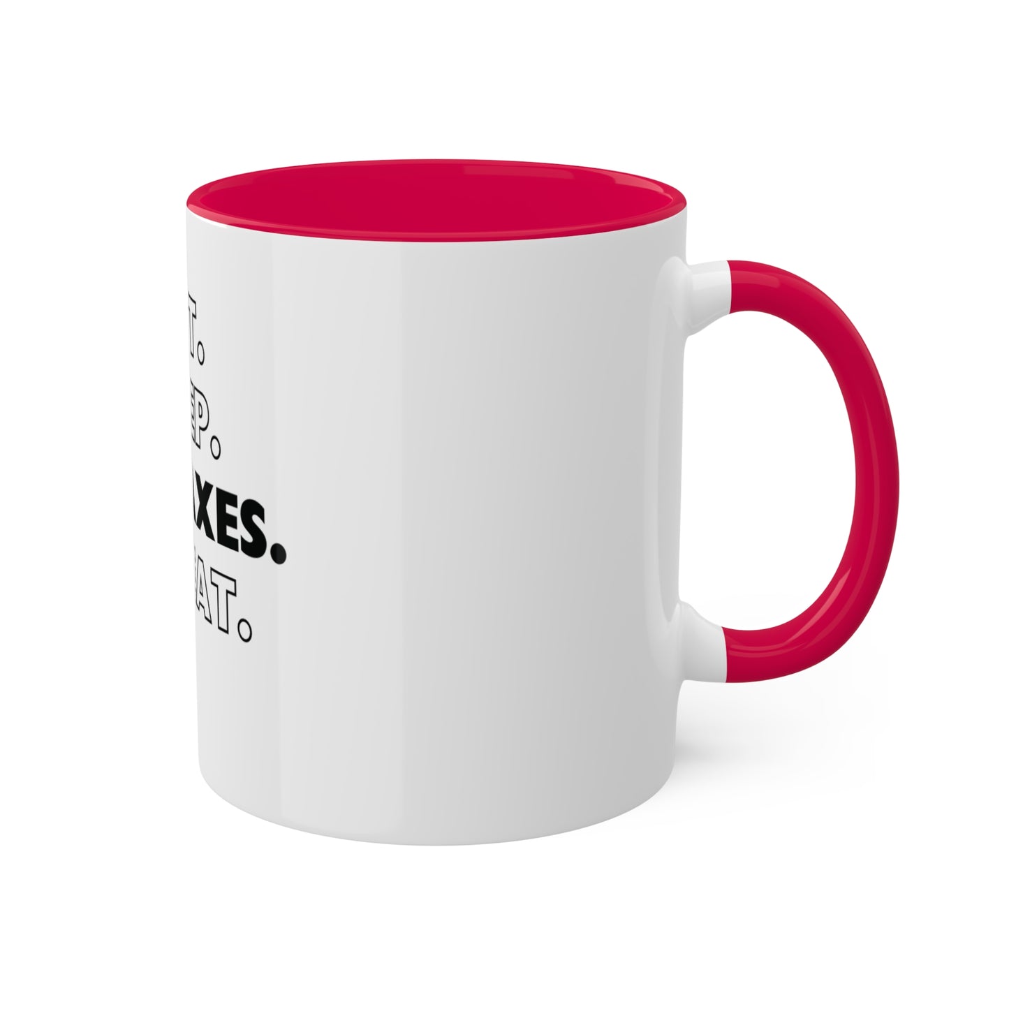 Eat. Sleep. Do Taxes. Repeat, Personalized Custom Mug