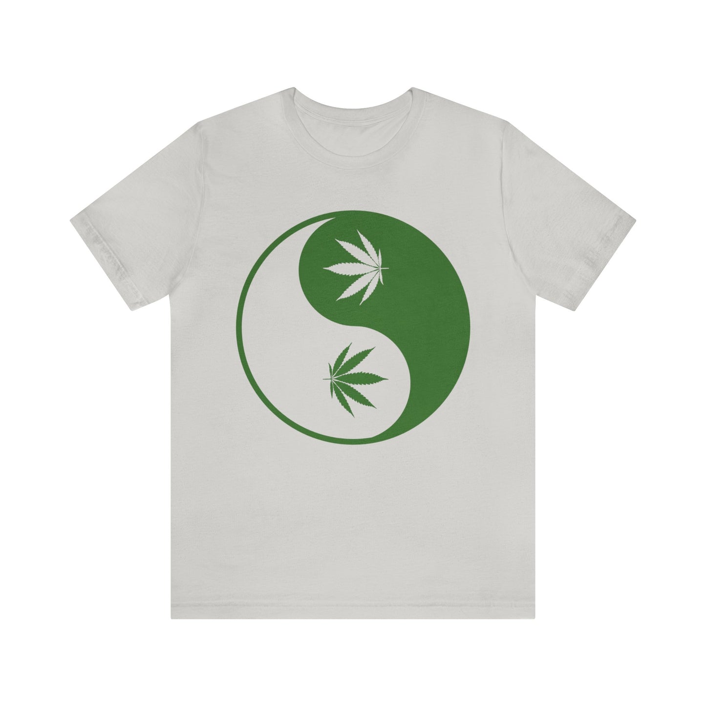 Yin Yang Cannibas Unisex Jersey Tee