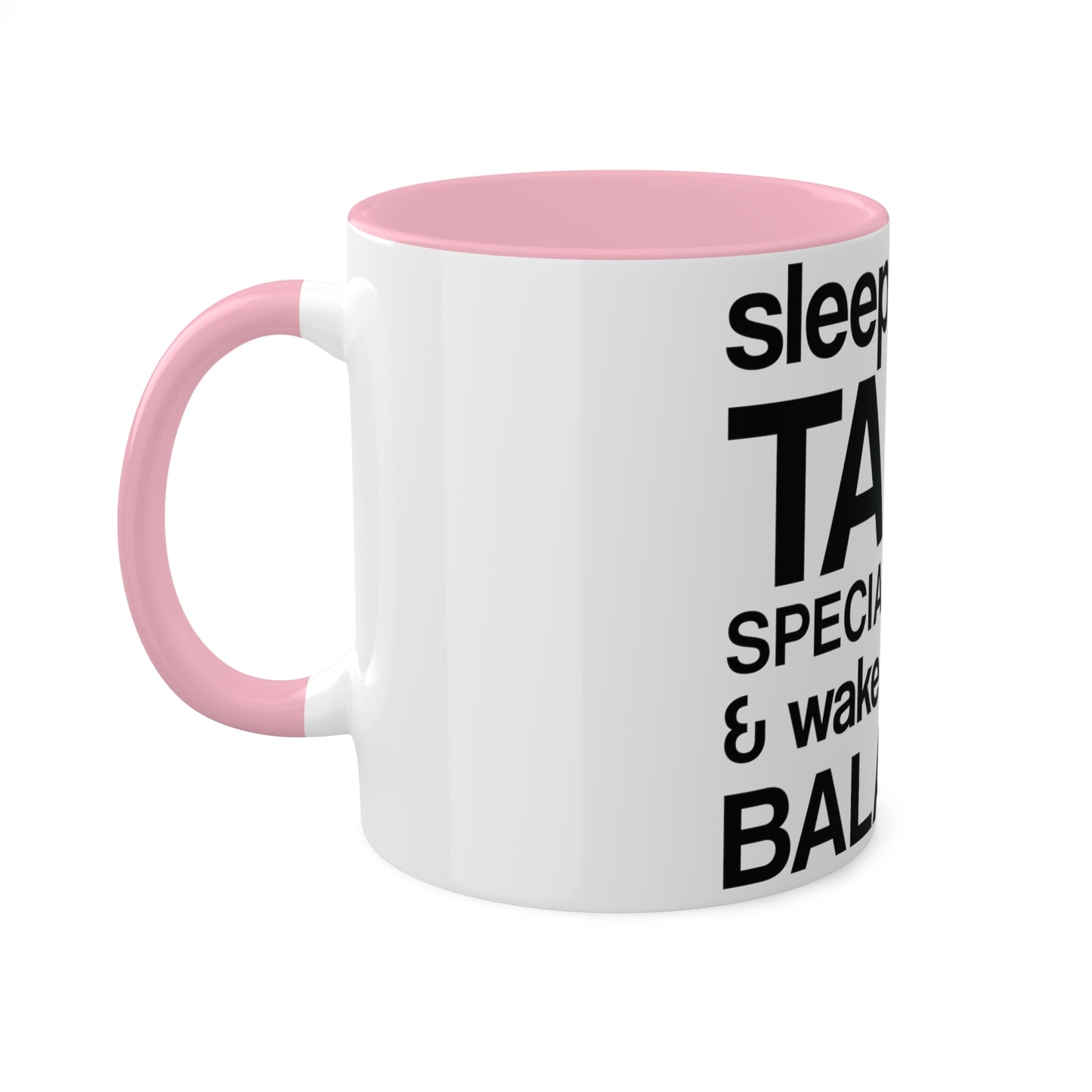 Sleep & Wake Up Balanced, Custom Personalized Mug