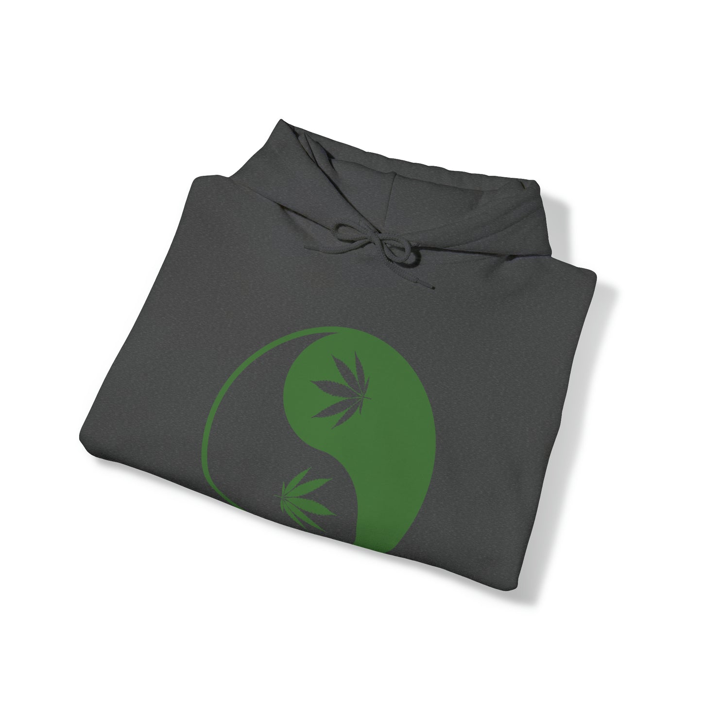 Yin Yang Leaf Unisex Pullover Hoodie Blend™ Sweatshirt