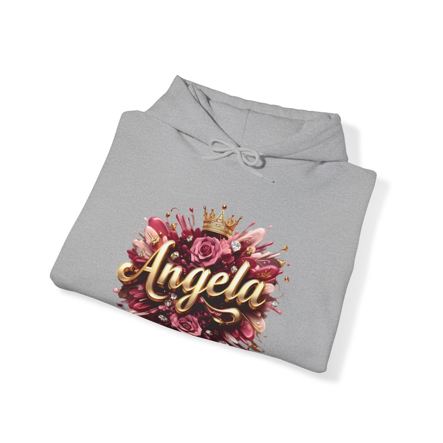 Angela Unisex Pullover Hoodie Blend™ Sweatshirt