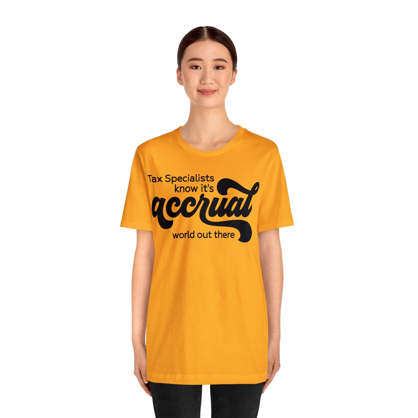 Accrual World Unisex Jersey Tee