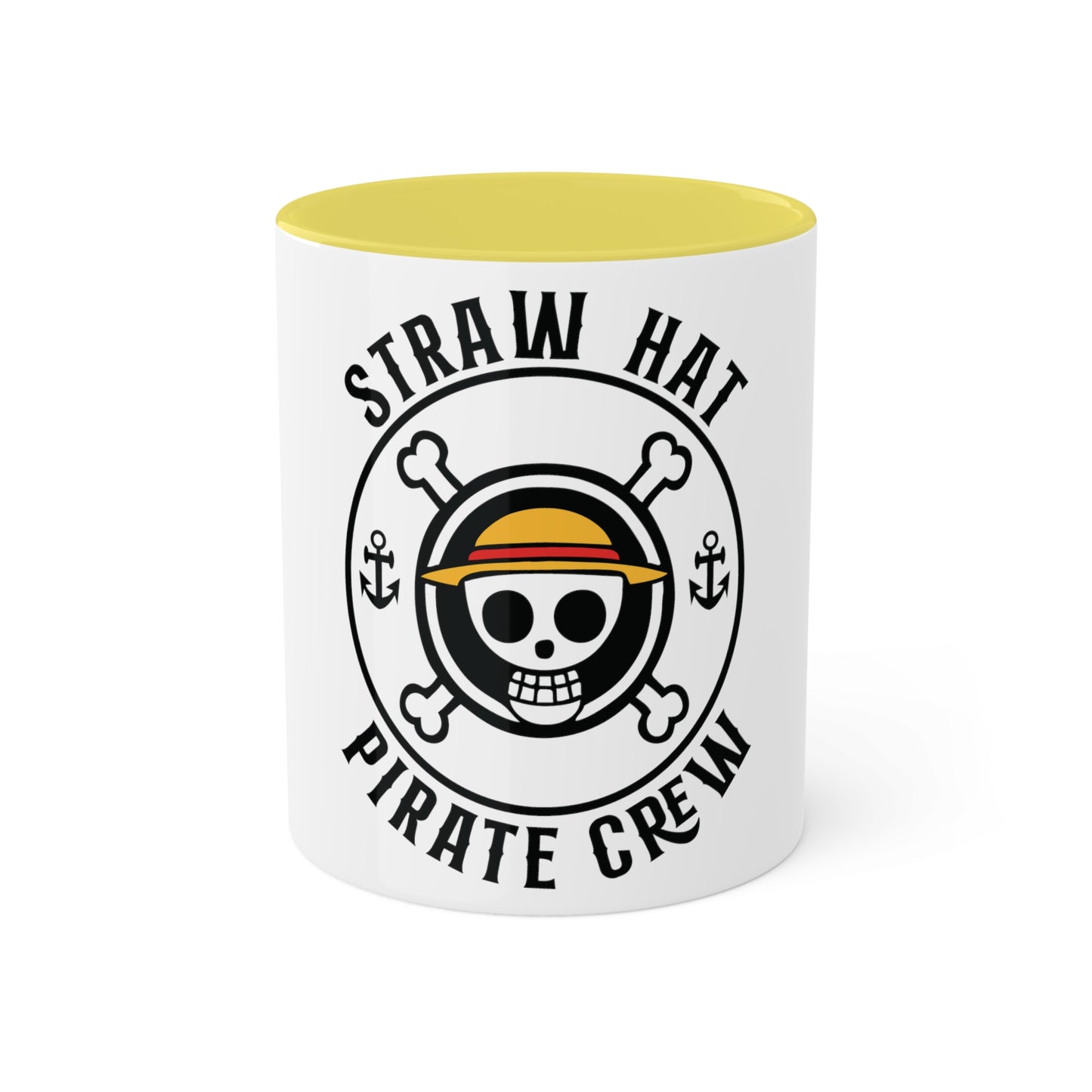 Straw Hat Pirate Crew, Custom Personalized Mug