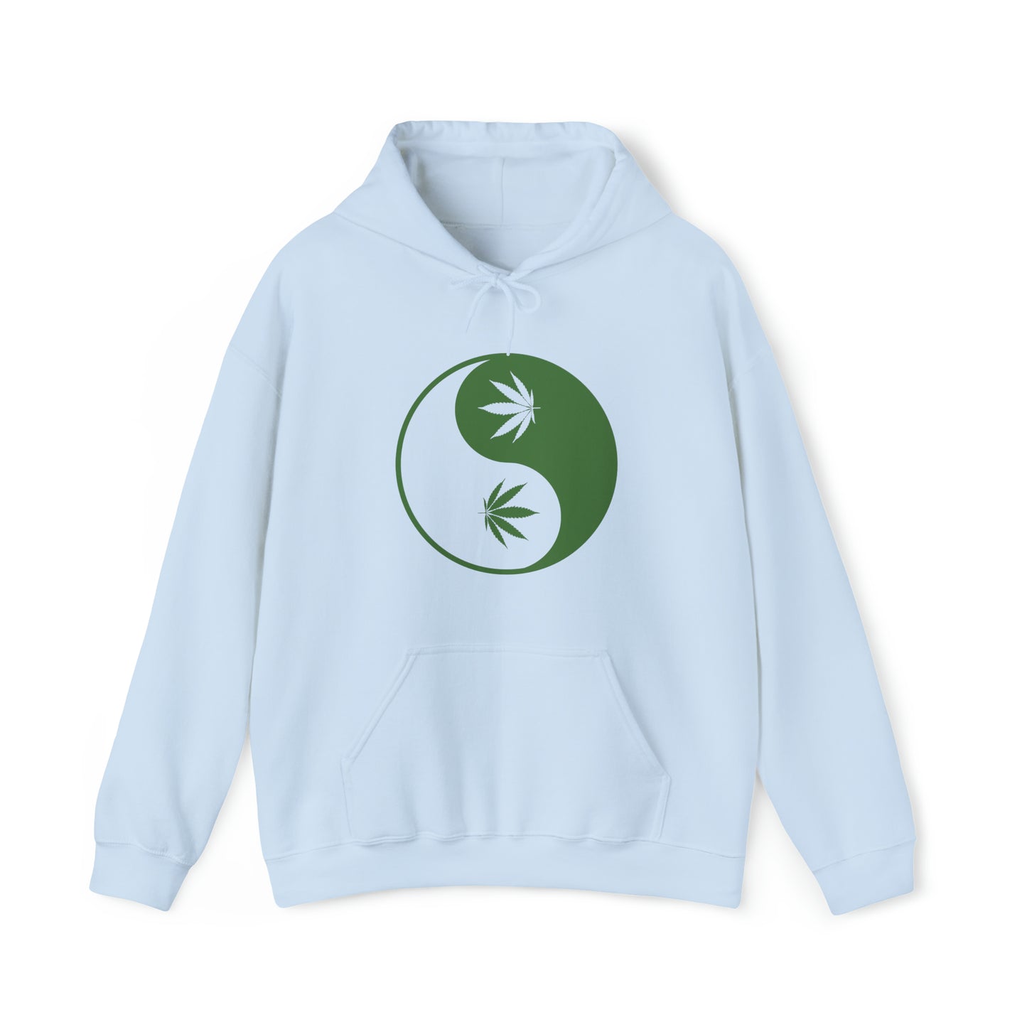 Yin Yang Leaf Unisex Pullover Hoodie Blend™ Sweatshirt