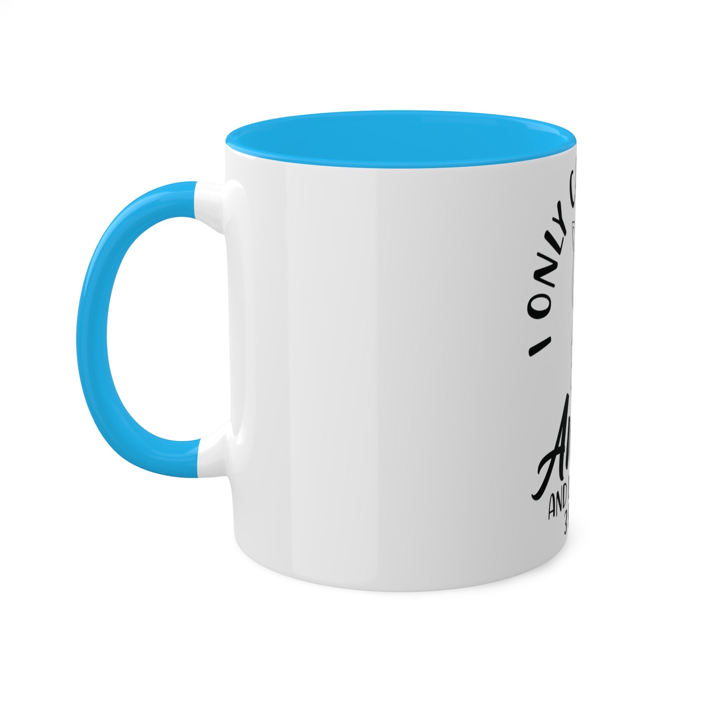 I only care about Anime, Custom Personalized Mug