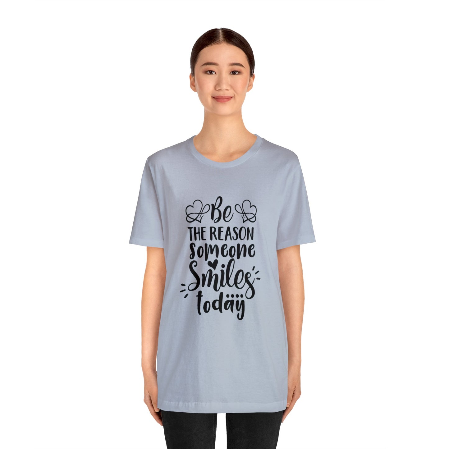 Be the Reason Someone Smiles Unisex Jersey Tee