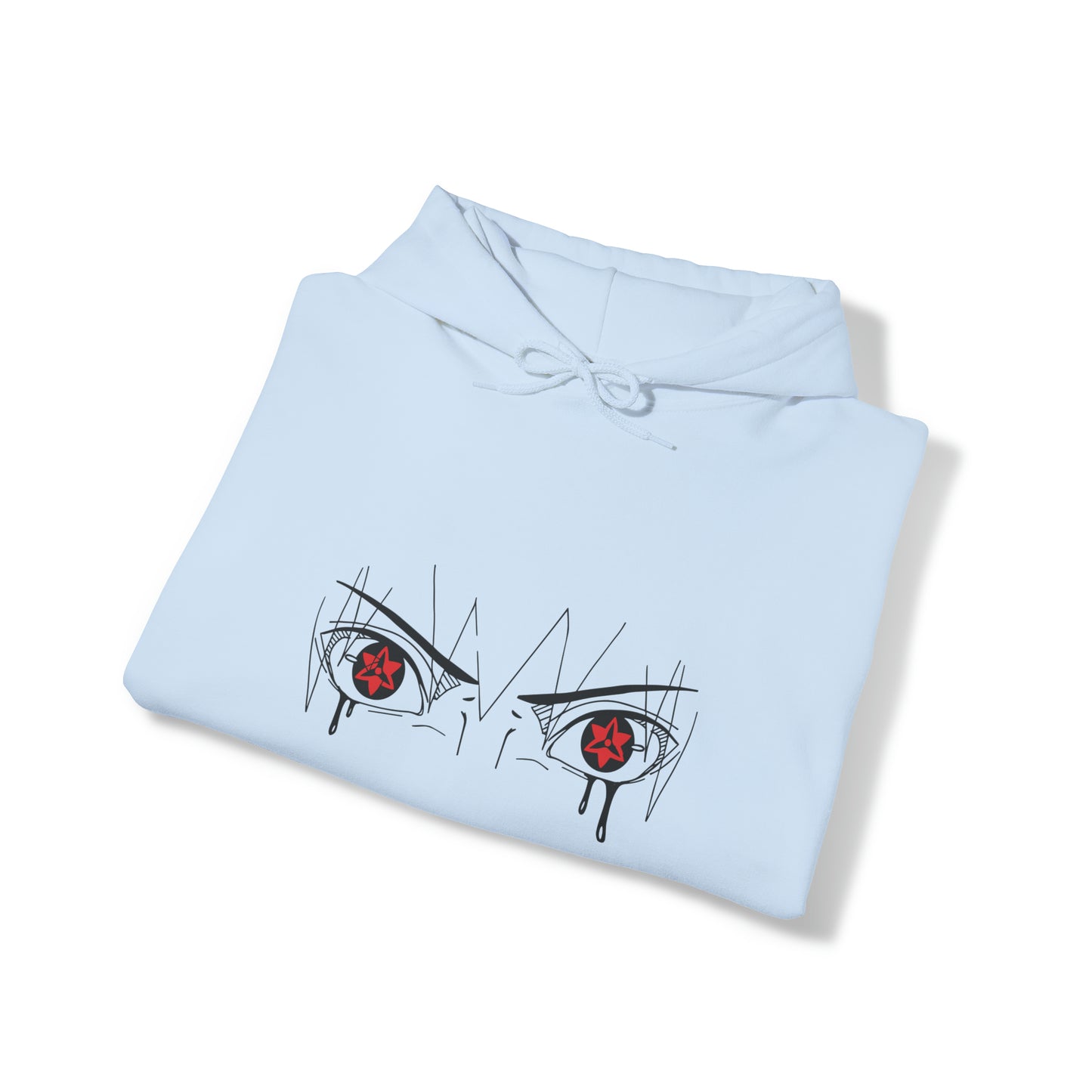 Sasuke Blood Eyes Unisex Heavy Blend™ Hooded Sweatshirt