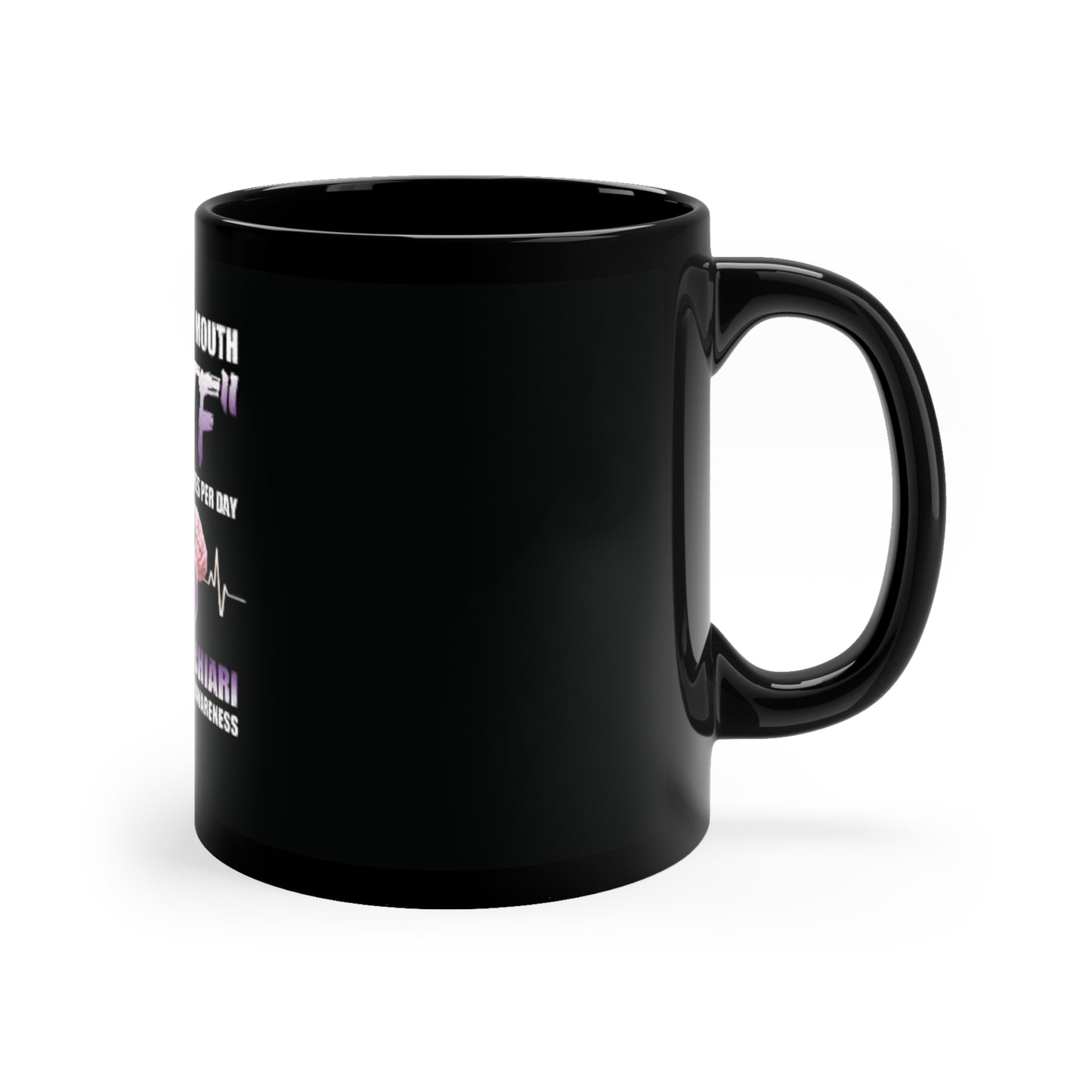 WTF 20 times a Day Custom Mug