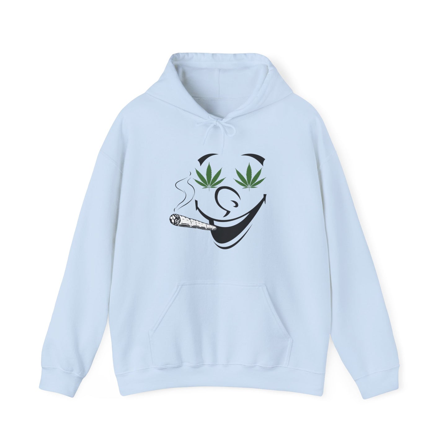 Smiling Cannibas Eyes Heavy Blend™ Hooded Sweatshirt