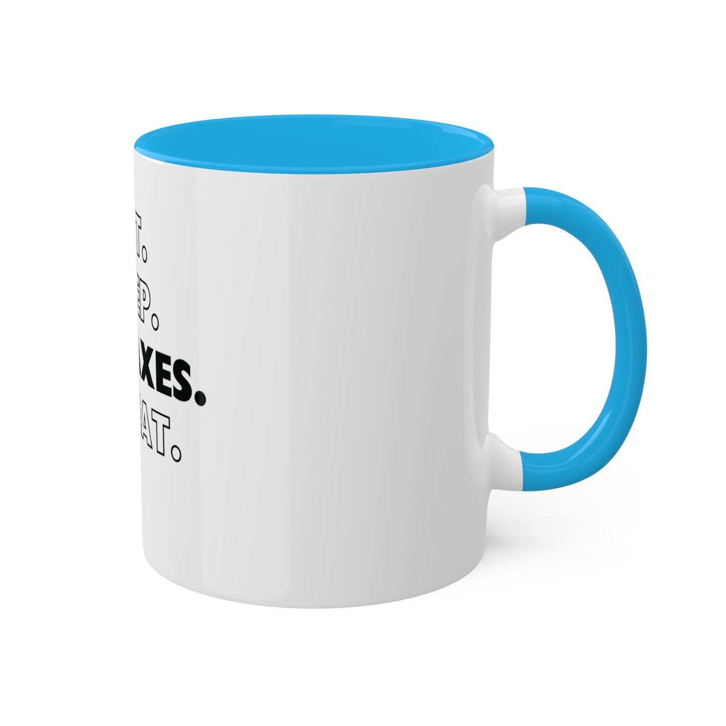 Eat. Sleep. Do Taxes. Repeat, Personalized Custom Mug