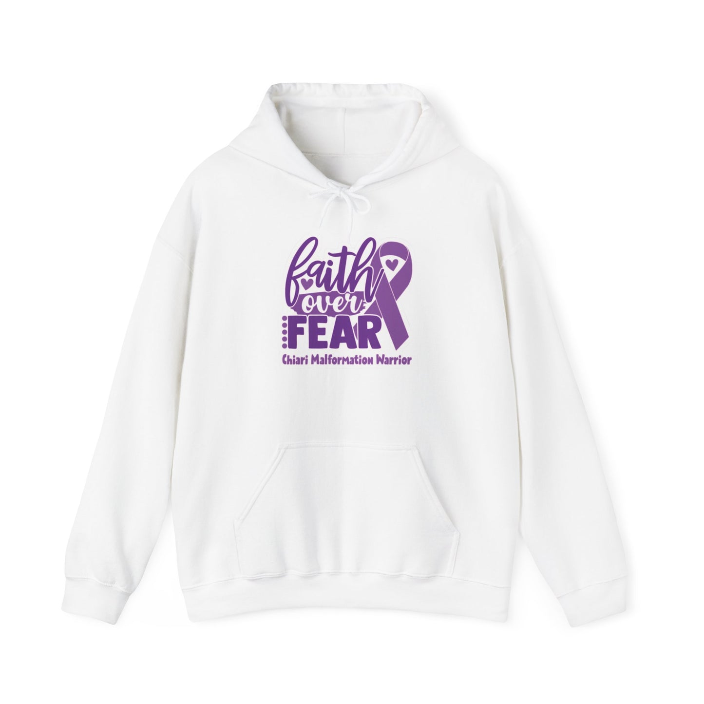 Faith over Fear Chiari Blend™ Hooded Sweatshirt