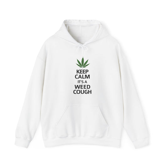 Keep Calm its a Smokers Cough Unisex Blend™ Hooded Sweatshirt