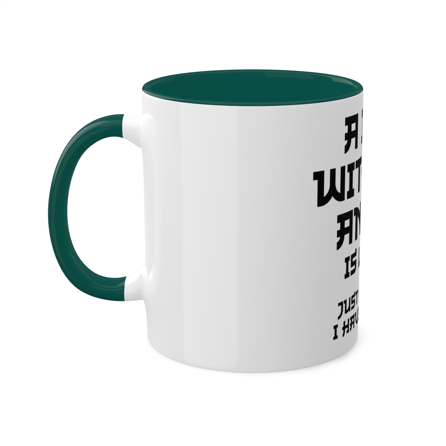 A Day without Anime, Personalized Custom Mug