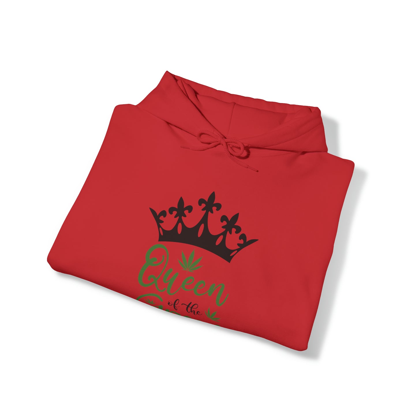 Queen of the Green Unisex Pullover Hoodie Blend™ Sweatshirt