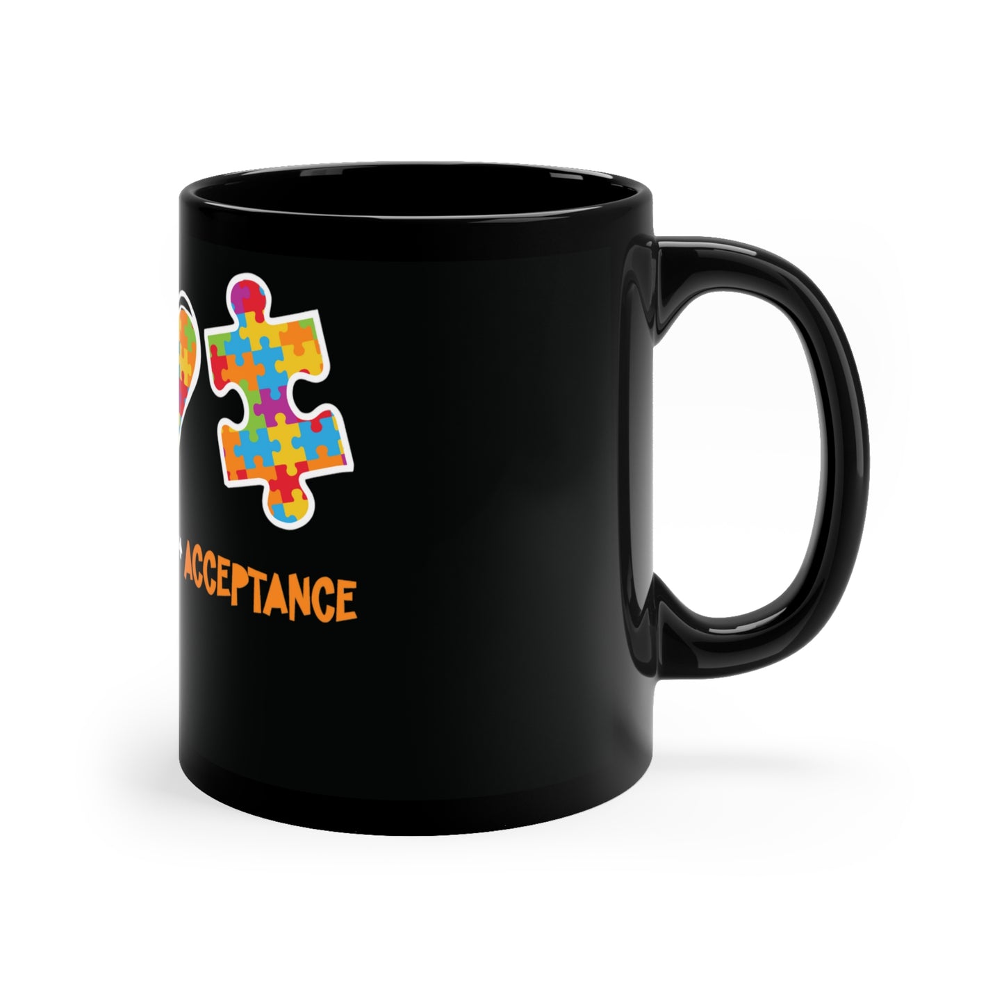 Peace Love Acceptance Custom Mug