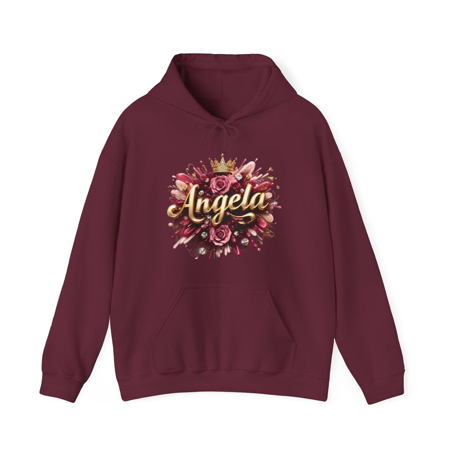 Angela Unisex Pullover Hoodie Blend™ Sweatshirt