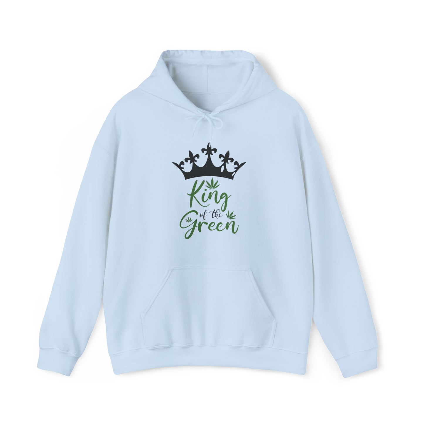 King of the Green Unisex Pullover Hoodie Blend™ Sweatshirt