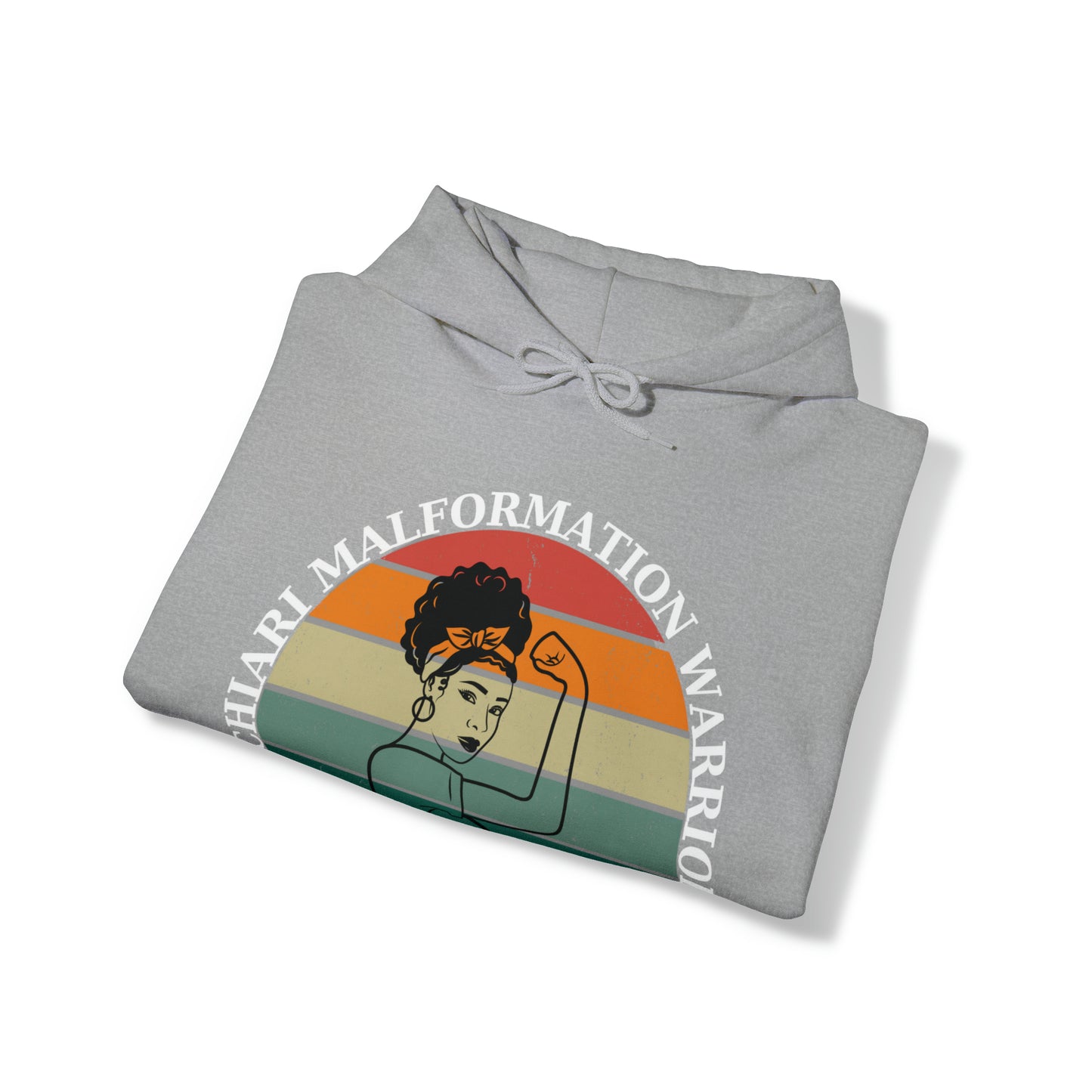 Chiari Malformation Warrior Heavy Blend™ Hooded Sweatshirt