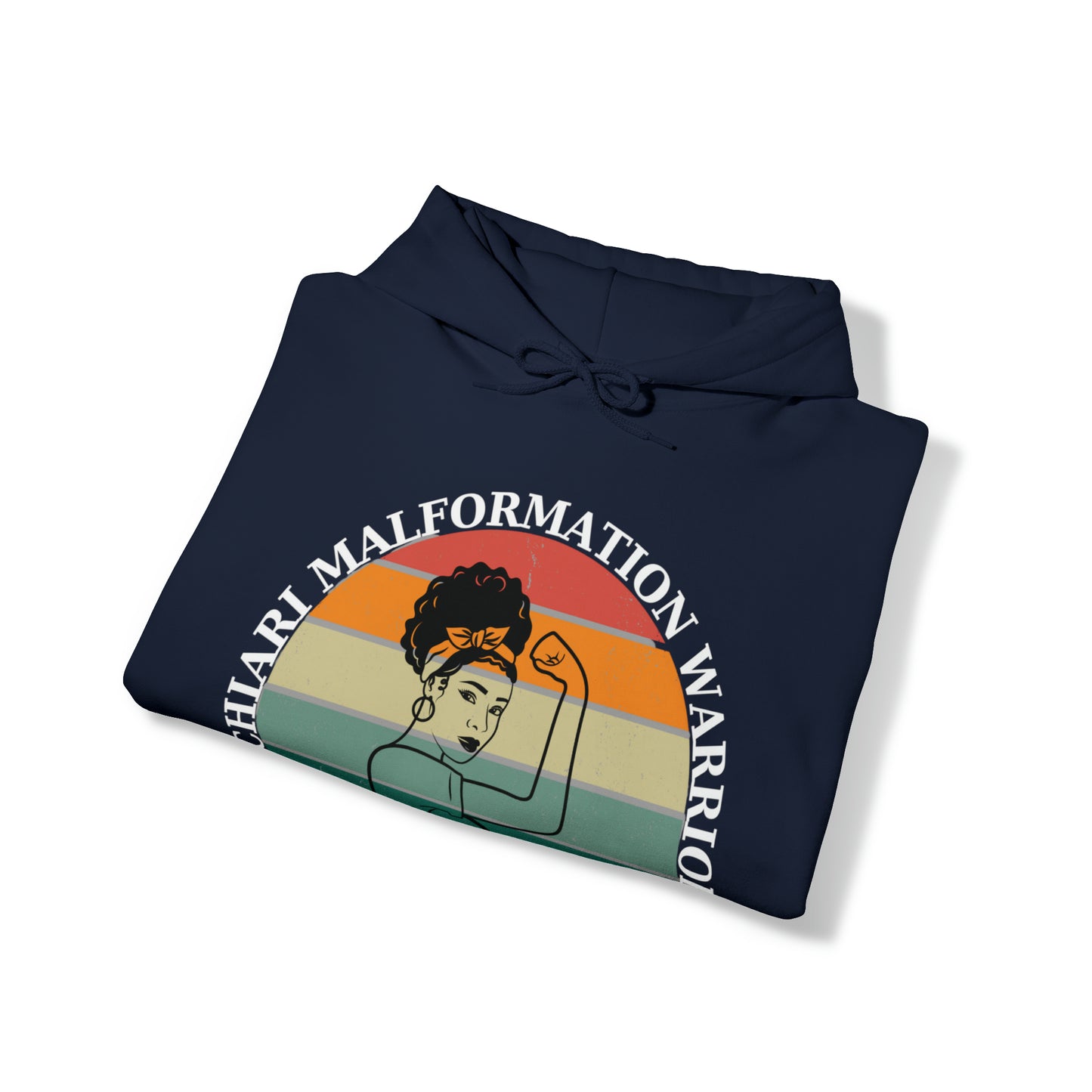 Chiari Malformation Warrior Heavy Blend™ Hooded Sweatshirt