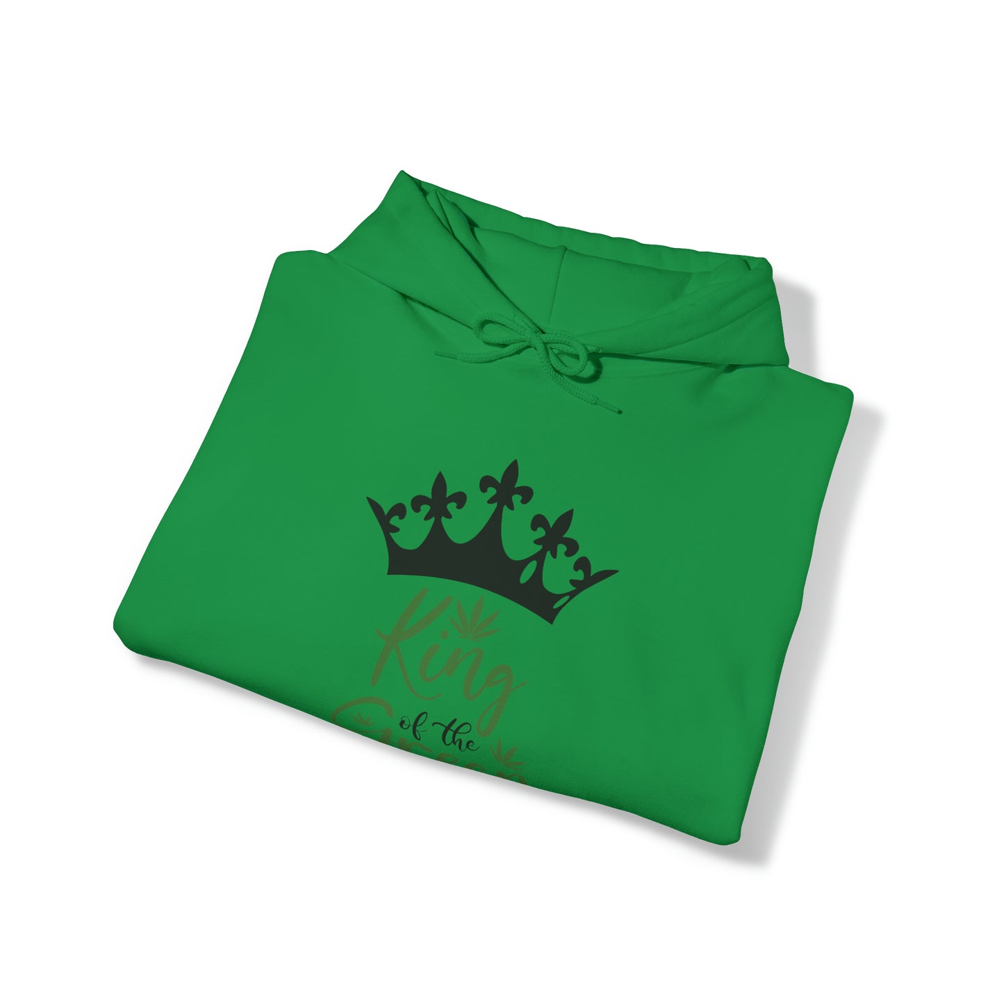 King of the Green Unisex Pullover Hoodie Blend™ Sweatshirt