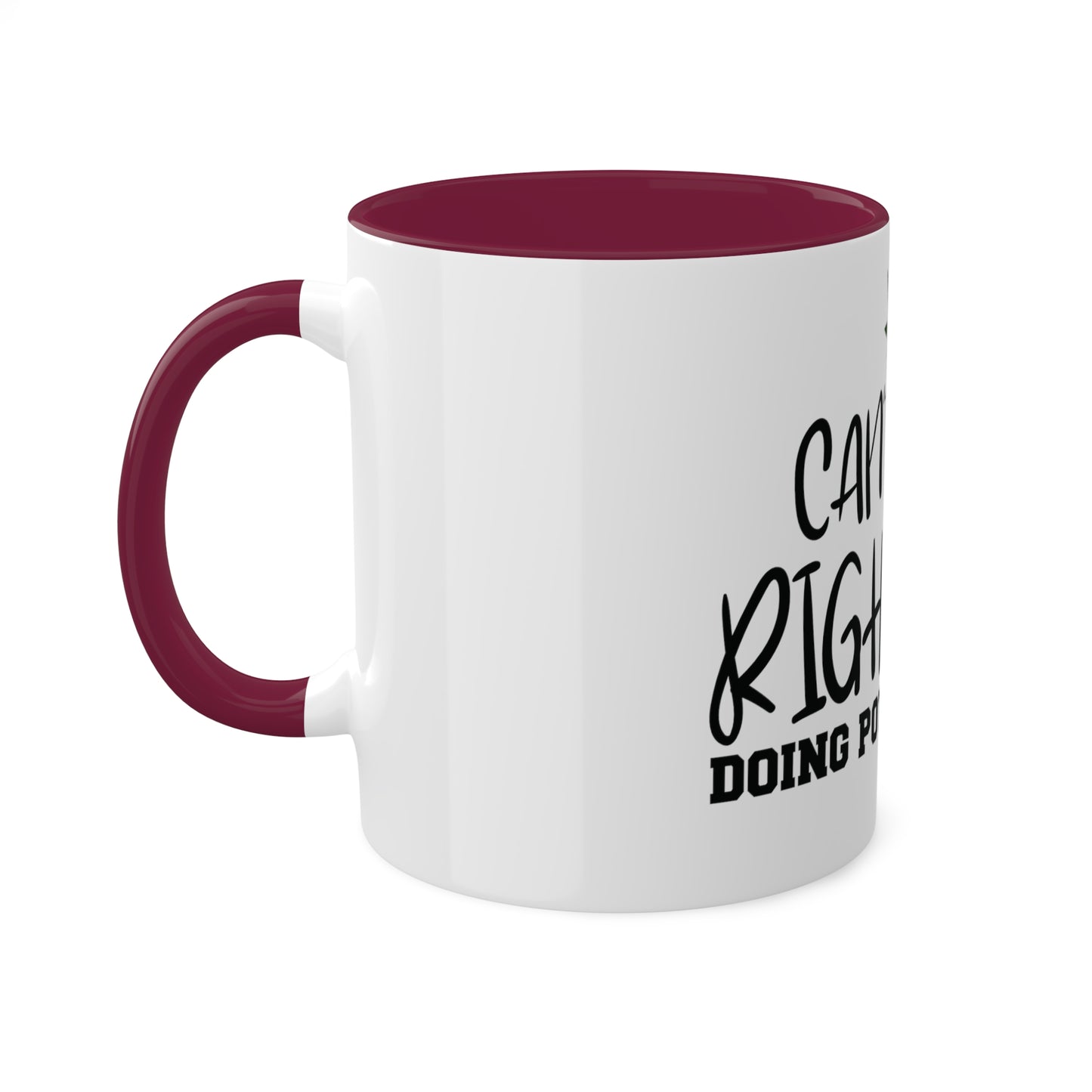 Cant Talk Right Now, Personalized Custom Mug