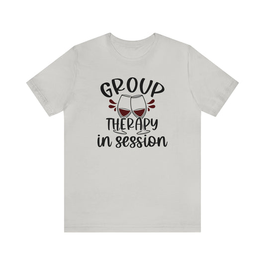 Group Therapy in Session Unisex Jersey Tee