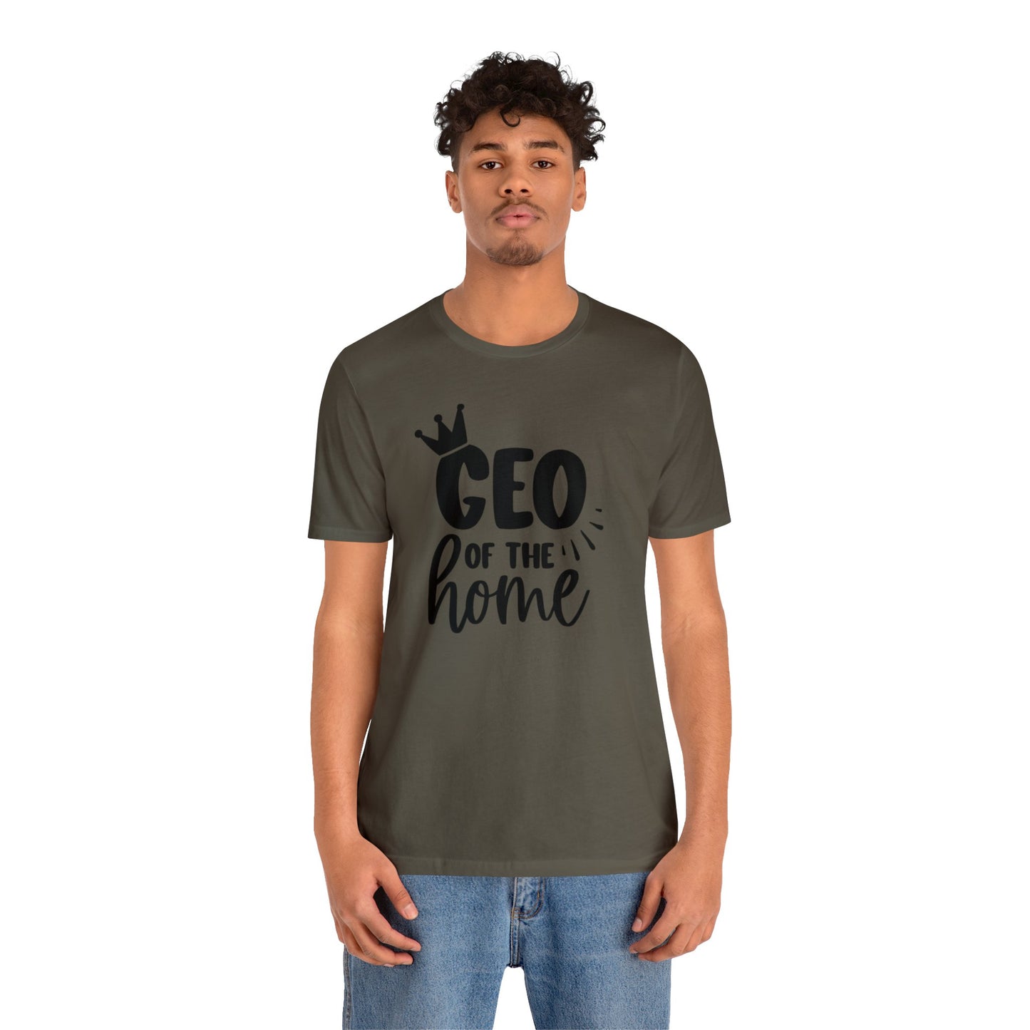 CEO of the Home Unisex Jersey Tee