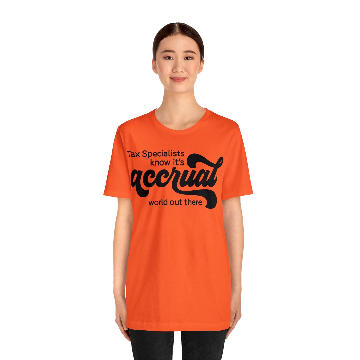 Accrual World Unisex Jersey Tee